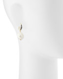 WH BAR PEARL, VERMEIL HOOK