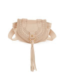 Collins Fringe Leather Saddle Bag