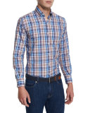 Farmington Plaid Long-Sleeve Sport Shirt