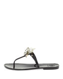 Blossom Flat Jelly Thong Sandal