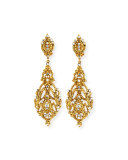 Austrian Crystal Pendant Earrings