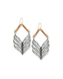Symmetry Crystal Statement Earrings