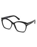 Round Square Optical Frames, Black