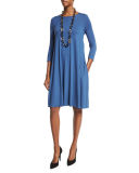 Lightweight Jersey Dress w/ Pockets