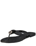 Thora Patent Leather Thong Sandal