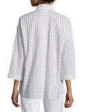 Dakota Checkered Blouse