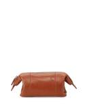 Frame Leather Travel Kit, Bourbon