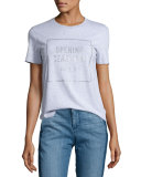 Established Short-Sleeve Logo Tee, Heather Gray