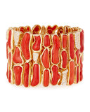 Cuff Bracelet with Diamonds