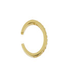 18k Gold Diamond Single Ear Cuff