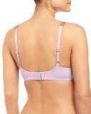 Pure Luxe Contour Underwire Bra, Viola/Cardinal