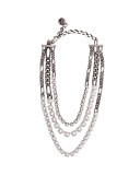 Rive Triple-Strand Pearly Necklace