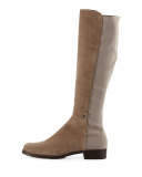 50/50 Suede Over-the-Knee Boot