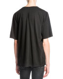 Twin Serpents Graphic T-Shirt, Black