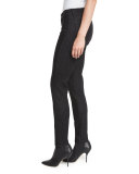 400 Matchstick Mid-Rise Jeans, Black Rinse