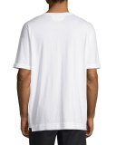 Oversized Short-Sleeve T-Shirt, Optic White