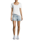The Alex Vintage Boyfriend Denim Shorts, Indigo