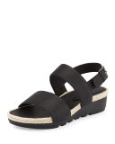 Sally 2 Slingback Espadrille Sneaker, Black