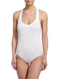 Souple Lace-Trimmed Bodysuit