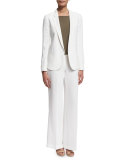 Simmone Admiral Crepe Wide-Leg Pants