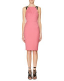 Strappy Keyhole Sheath Dress, Gossip Dar