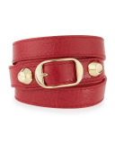 Classic Leather Wrap Bracelet