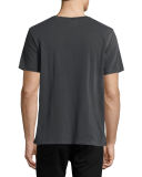 Washed Pocket Crewneck T-Shirt