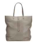 Granada Leather North-South Tote Bag, Dust