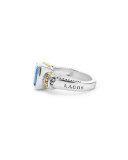 Glacier 10mm Blue Topaz Ring, Size 7