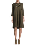 Lightweight Jersey Dress w/ Pockets