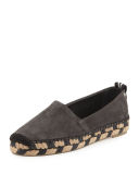 Adria Suede Espadrille Flat