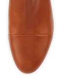 Margot Side-Zip Ankle Boot, Tan
