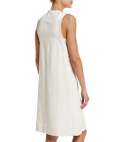 Felpa A-Line Shift Dress, Butter