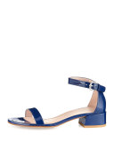 Nudistjune Patent Low City Sandal