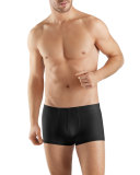 Sea Island Cotton Boxer Briefs, Black