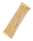 Masai 18K Yellow Gold 11-Strand Bracelet with Diamond Stations