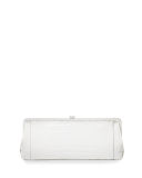 Crocodile Slim Frame Clutch Bag