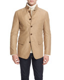 Convertible Sport Jacket, Tan
