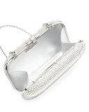 Crystal Slide-Lock Clutch Bag