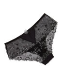 Delice Floral-Embroidered Boyshorts