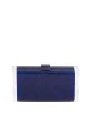 Lara Acrylic Ice Clutch Bag, Blue