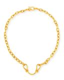 22K Yellow Gold Cadene India Necklace