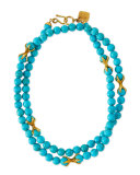 Roho Turquoise Bead Necklace