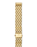 16mm Deco Moderne II Gold Plate Bracelet