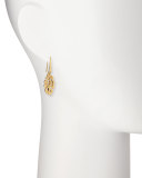 Sealeaf Small 18k Gold Drop Earrings