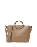 Skorpios Leather Market Bag, Dune