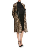 Mid-Rise Pencil Skirt, Black