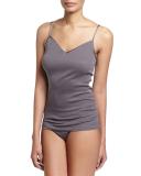 Cotton Seamless High-Cut Briefs, Ebony