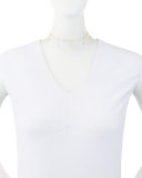 Colette Chain Choker w/ Diamonds