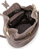 Cynnie Leather Sling Bag, Koala